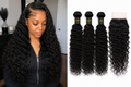 NPS Deep Wave Hair Bundles – 100% Virgin Human Hair (14”-26”)