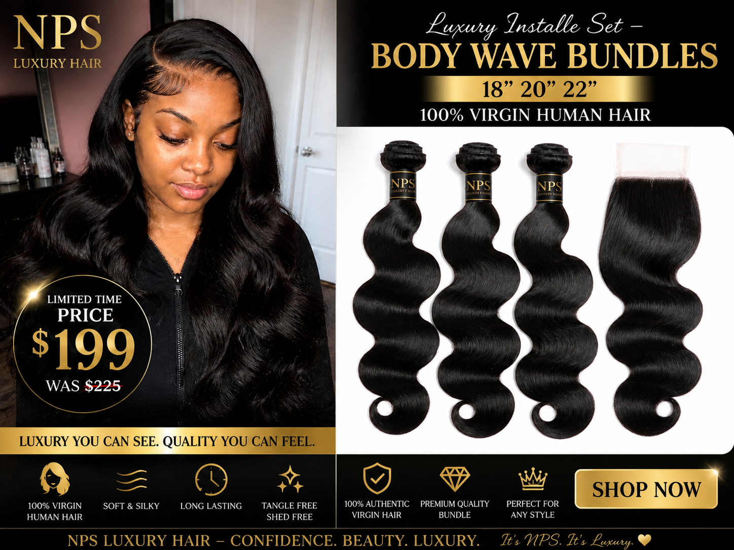 💎 LUXURY INSTALL SET (18” + 20” + 22”)
